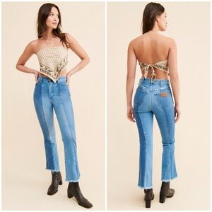 Wrangler Women's Blue Ankle & Cropped Jeans